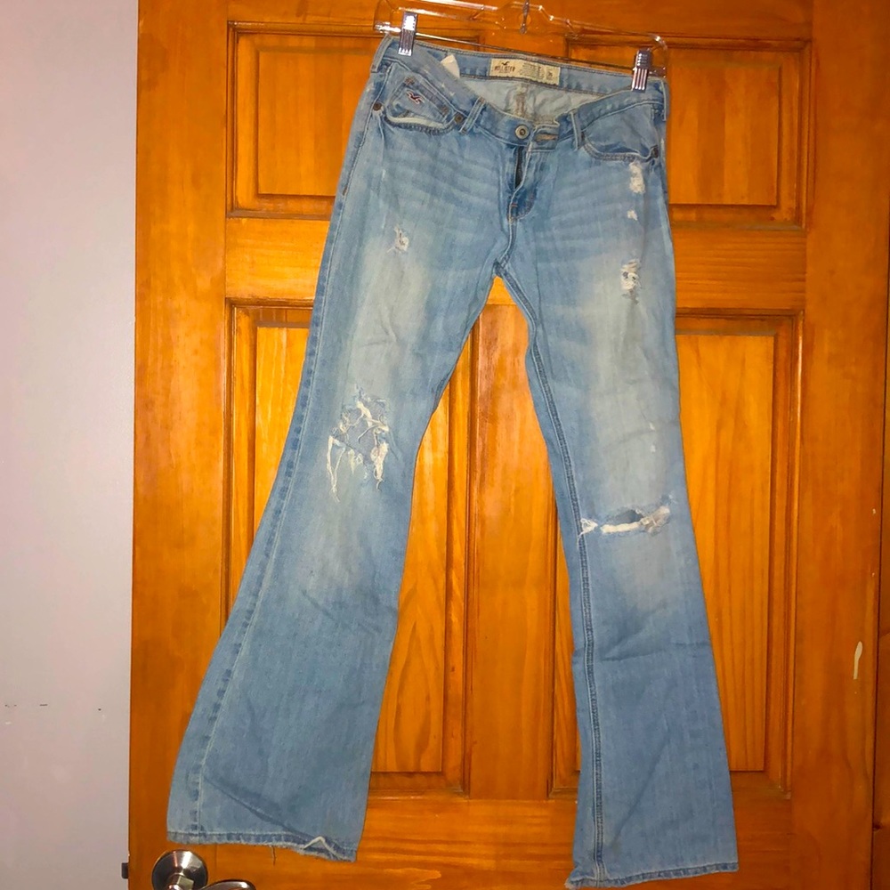 Hollister boot leg jeans